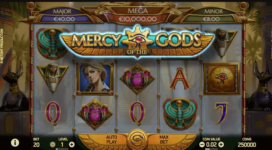 Mercy of The Gods no NetEnt
