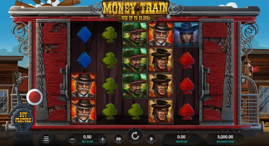 Money Train bezmaksas spēļu automāts